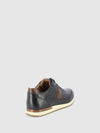 Sapatos com Atacadores em Azul Marinho